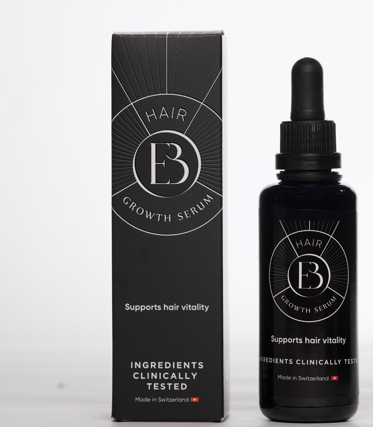 Étui et flacon Hair Growth Serum