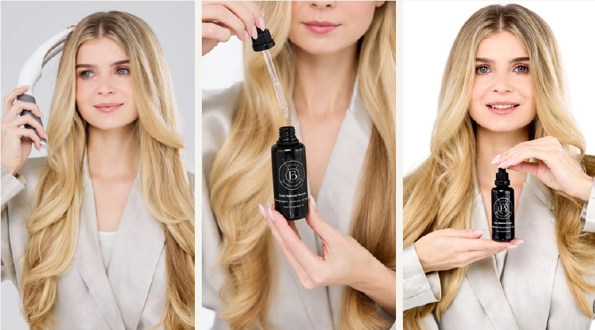 Les soins et la brosse Evobreeze Hair